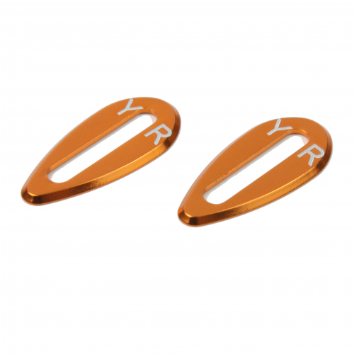Yeah Racing Aluminiom Body Wing Protector Plate 1/10 TC  (Orange)
