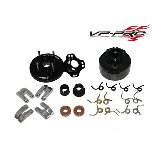 VP PRO Kit frizione 4 ceppi completo di campana ventilata (14T)