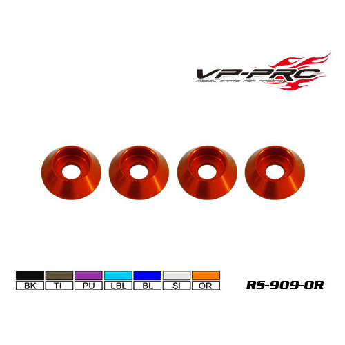 VP Pro Shock Tower Washer for 1/8 Buggy & GT (Orange)