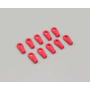1295KP Kyosho Uniball in plastica Rosa (10pz)