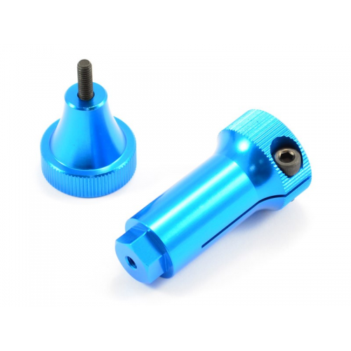 Fastrax Adattatore tornio per gomme 1/10 Touring