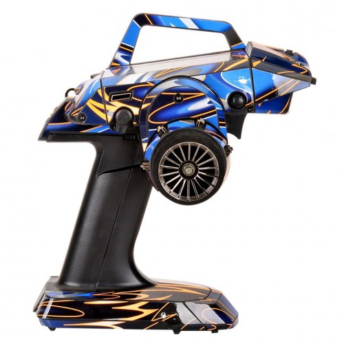 Team C Decals per Radiocomando Sanwa M12 (Blu)