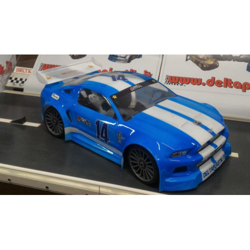 Delta Plastik Ford Mustang GT 1/8 Rally Game Body 1,5mm