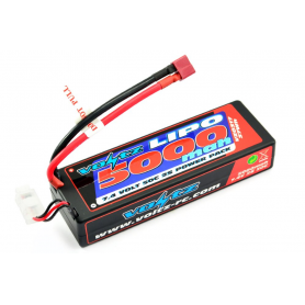 Voltz 5000mAh 50C 7.4V Battery LiPo Hard Case