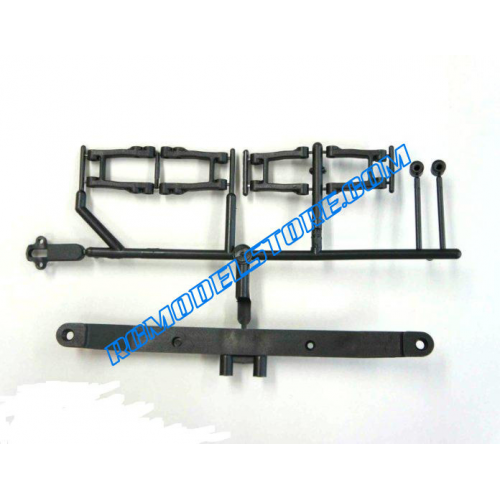 H0466-C Mugen MRX5 Supporto carrozzeria posteriore