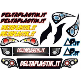 Delta Plastik Decals for Rally Game / GT Body (1/8)