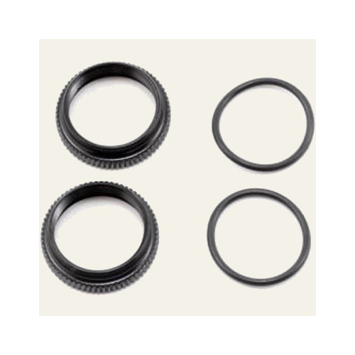 E0542 Mugen MBX6 Ghiere ammortizzatori (2pz)