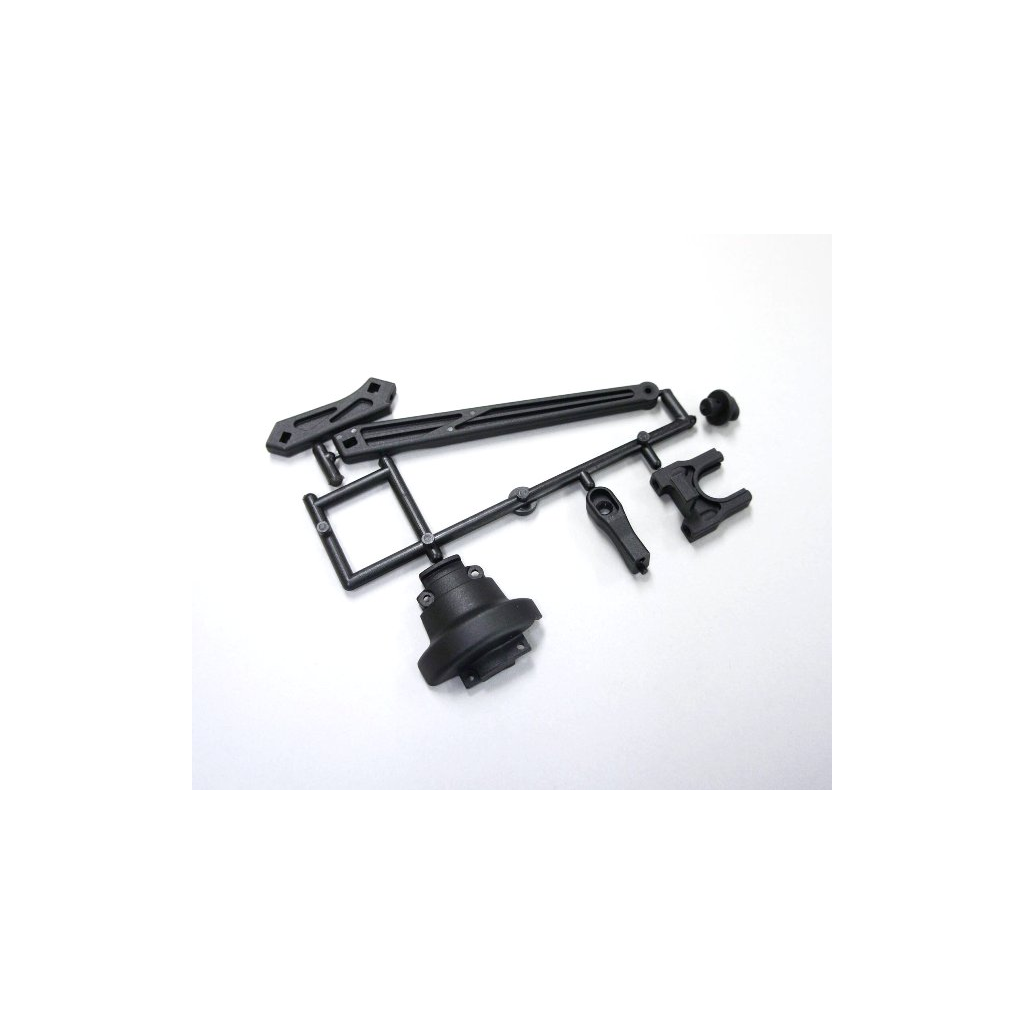 E0188 Mugen MBX6 Eco Tension Rod Set & Center Differential Cove