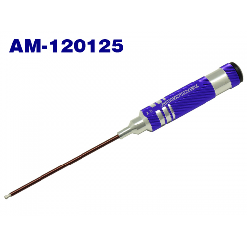 ArrowMax Chiave esagonale a sfera professionale da 2,5mm