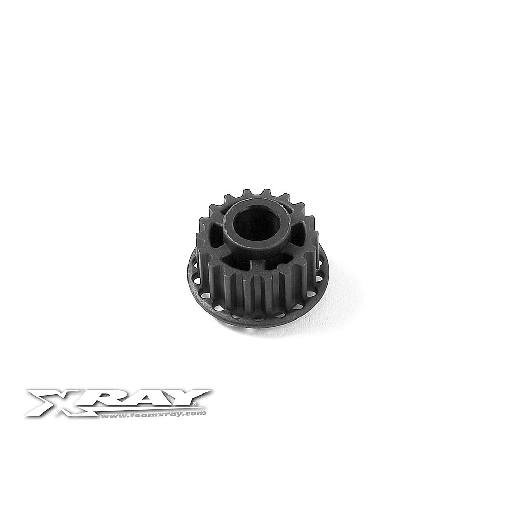 345858 Xray RX8 Composite Front Belt Pulley 18T o6 Center