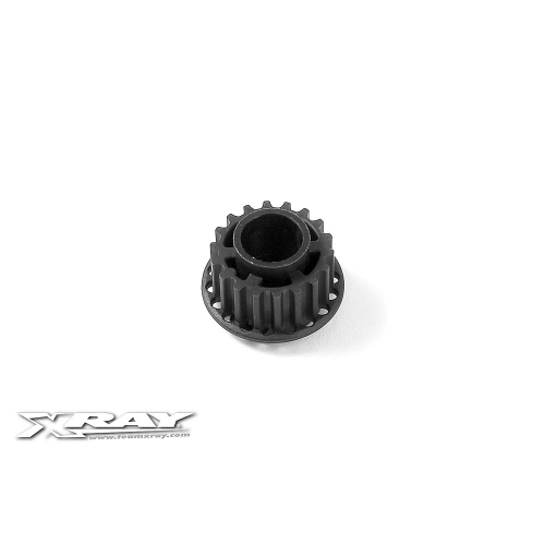 345838 Xray RX8 Composite Side Belt Pulley 18T o8 - Rear