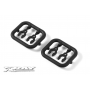 342180 Xray RX8 Composite Lower Susp. Arm Clips (2)