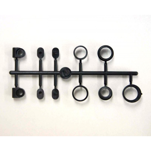 T2124 Mugen MTX5 Front Lower Arm Mount Bushings/Shims