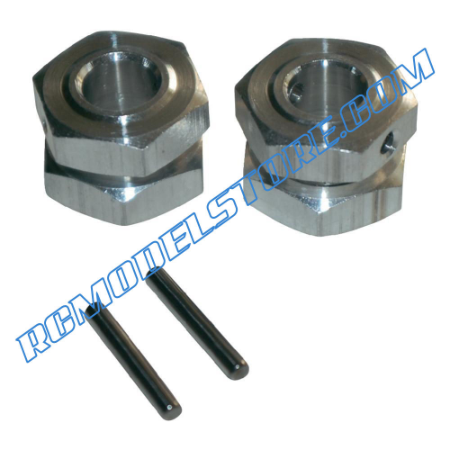 115000206 Ansmann Virus Wheel Hubs & Nuts (4)