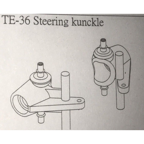 Sinyih AX5 TE36 Steering Knuckle