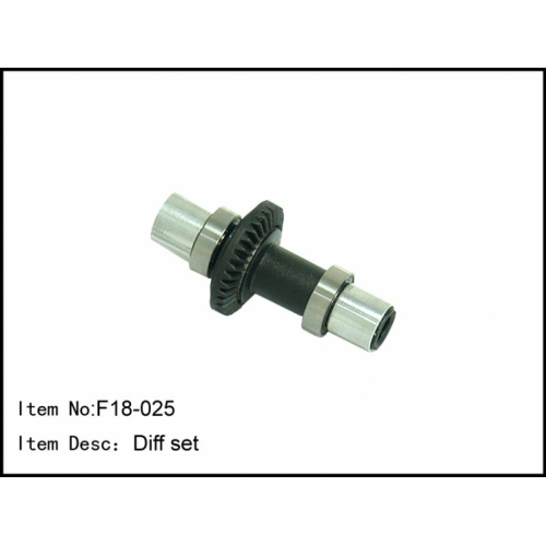 F18-025 Caster Racing F18 Differenziale completo