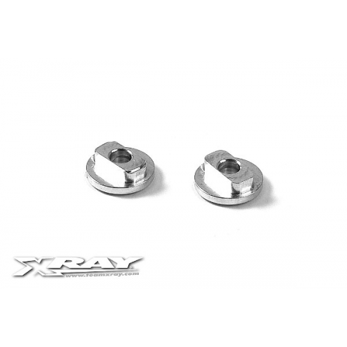346182 Xray RX8 Alu Radio Plate Bushing - Fixed (2)