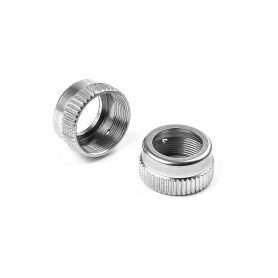 308352 Xray NT1/RX8 Alu Shock Cap-Nut with Vent Hole (2)