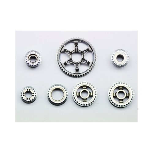 ArrowMax Set puleggie completo in ergal indurite Light per Mugen