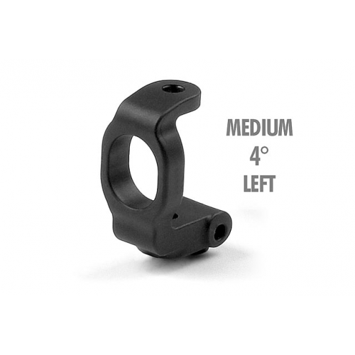 302364 Xray T4 Composite C-Hub Left - 4° Deg. - Medium