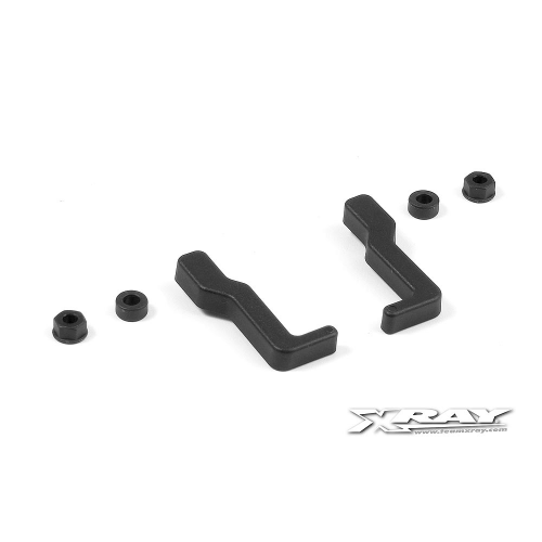 306184 Xray T4 Long Composite Battery Backstop (1+1)