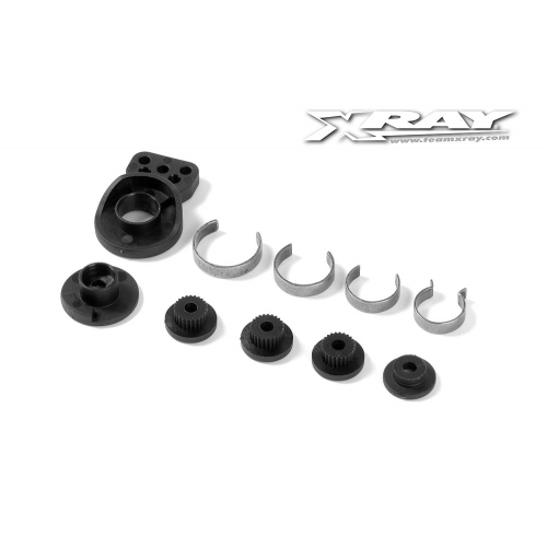 372503 Xray T4 Composite Servo Saver - X-Stiff - Set