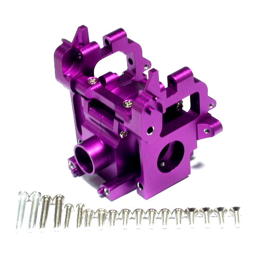 GPM Savage Cassa supporto differenziale in ergal (viola)