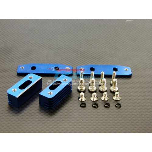 GPM Supporti motore regolabili per Kyosho Inferno (silver)