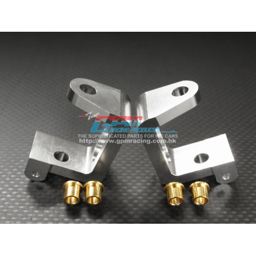 GPM Alloy Front C-Hub for HPI Trophy (Purple) 2pcs