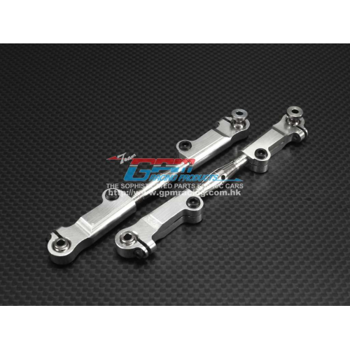 GPM Bracci posteriori superiori in ergal per HPI Trophy (Viola)