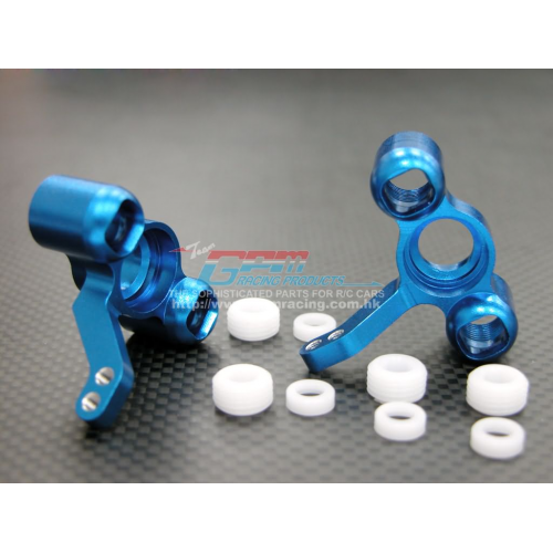 GPM Alloy Front Knuckle Arms for Kyosho V-One RRR (Silver) 2pcs