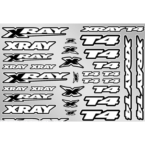 397326 Xray T4 Set Adesivi