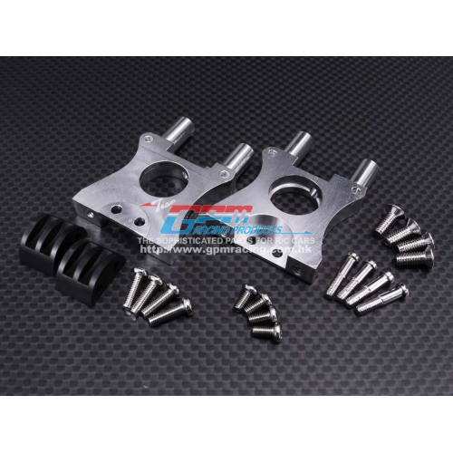 GPM Alloy Center Gear Box Mount for HPI Trophy (Purple) 2pcs