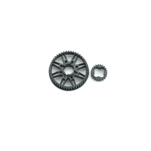 SPT903503 Serpent 977 Pulley Set Rear