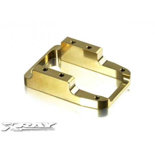 338716 Xray NT1 Supporto motore pezzo unico in ottone