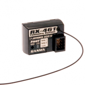Sanwa RX-461 2.4GHZ - FH4T 4ch Receiver