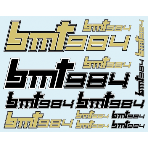 PA0242 BMT 984 Decals