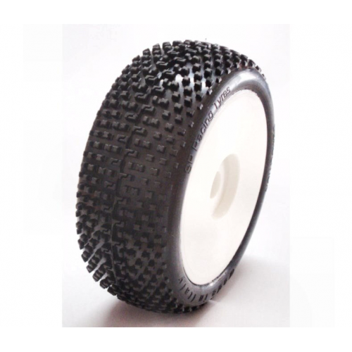 Gomme SP Racing Demolition Sport 1/8 Buggy incollate su cerchi