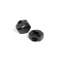 305350-K Xray T4 Alu Wheel Hub - Black (2)