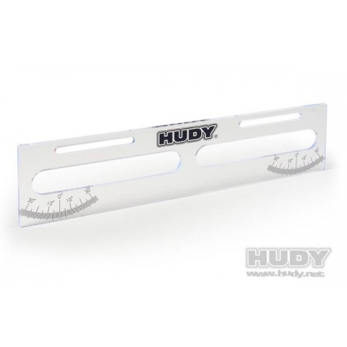 Hudy Upside Measure Plate For 1/8 On-Road - V2