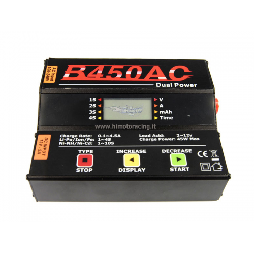 Himoto B450AC Charger / Balancer Dual Power 12V-220V