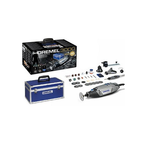 Dremel 3000 Gold Kit MultiUtensile 220V con 70 accessori e 5 com