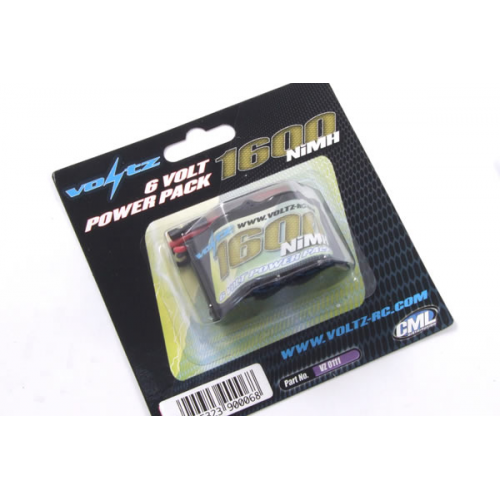 VOLTZ Pacco batteria RX trapezioidale 6V 1600mAh