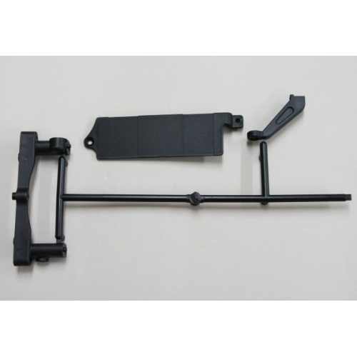 H2322B Mugen MRX6R Radio Plate / Battery / Fuel Tank Mount