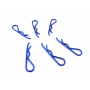 TopCad Color Body Clips Blue For 1/8 (6pcs)