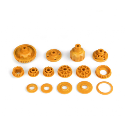 PA7231 BMT 701 Kit Puleggie Hard Arancio + casse differenziale