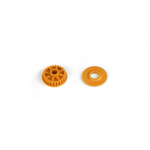 PA7233 BMT 701 Pulley 25T with Flange - Orange