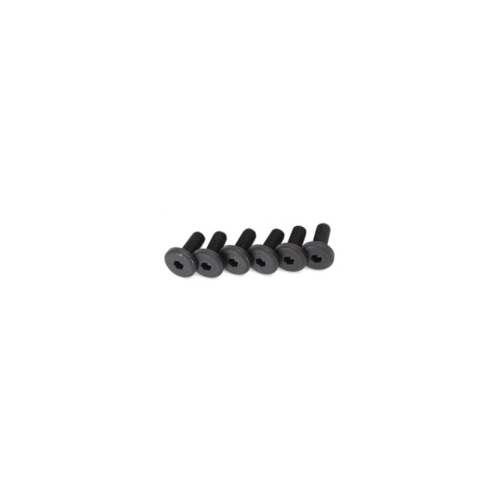 PA7170 BMT 3x8mm Steel Flat Round Servo Mount Screw (6)