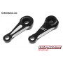 Ultimate Racing Aluminium Servo Horn 25T BLACK (Futaba/Savox)