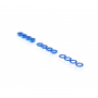 Ruddog Set Rondelle 3mm Blu da 0.5/1.0/2.0mm